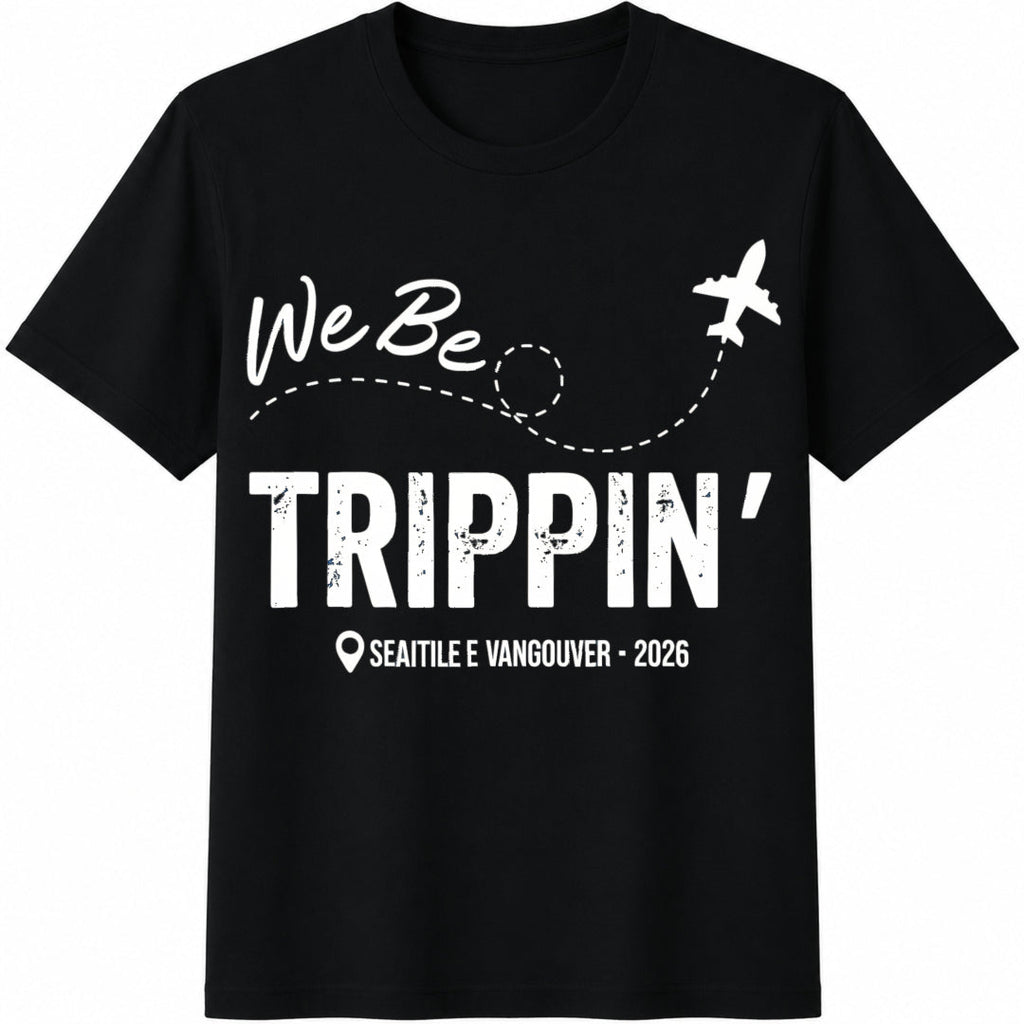 We Be Trippin Cotton T-Shirt product image 1