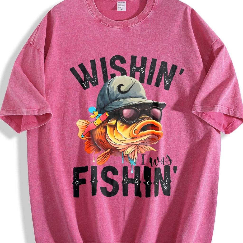Fishing Vintage Washed T-Shirt product image 7