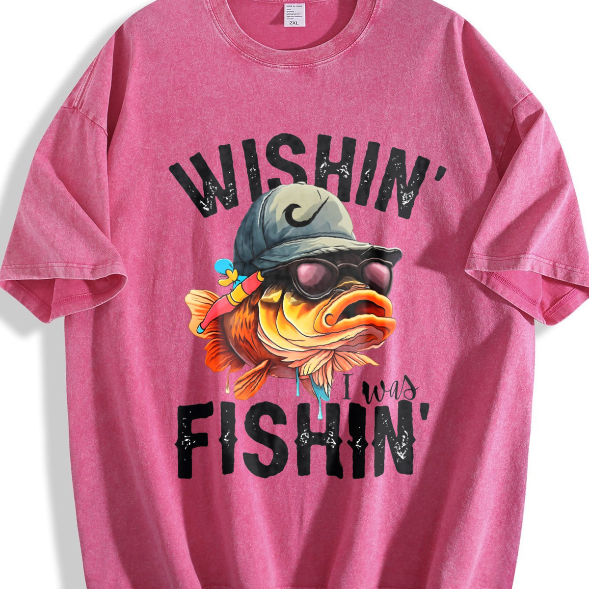 Fishing Vintage Washed T-Shirt product image 7
