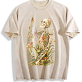 Botanical Skeleton Vintage Washed T-Shirt product image 1