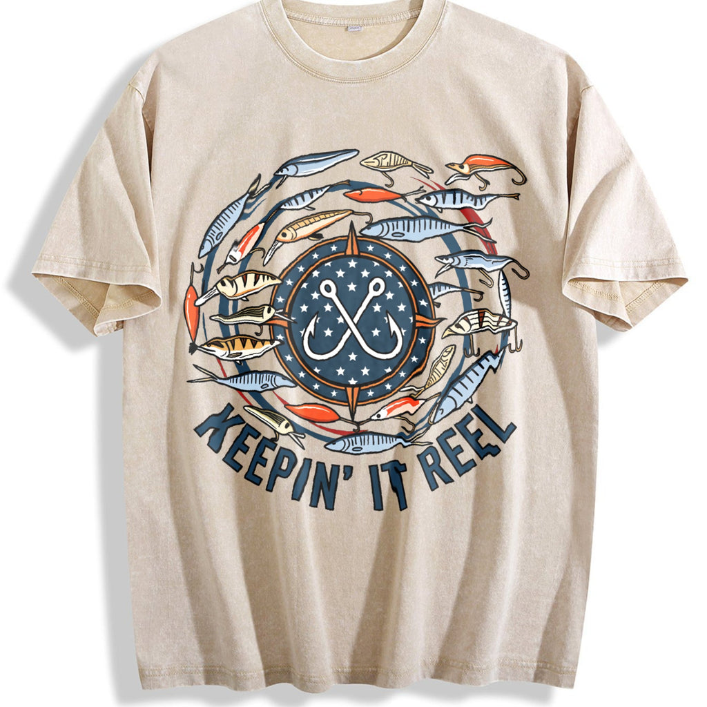 Fish Eye Boxy Y2K Aesthetic Old School Summer Vibes Vintage product image 1