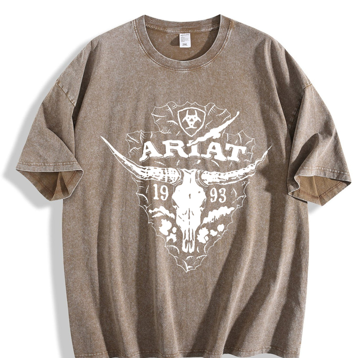 Ariat Bull Skull Vintage Washed T-Shirt product image 3