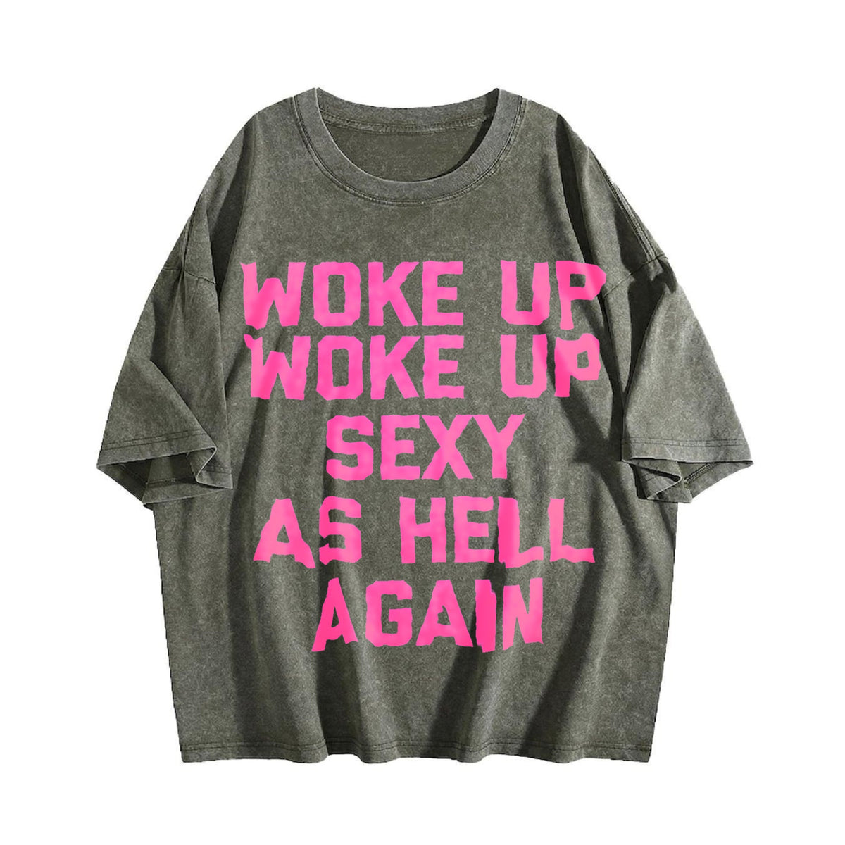 Woke Up Sexy As Hell Again Funny Saying Sarcastic Vintage product image 4