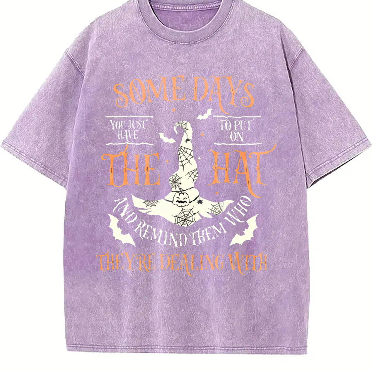Funny Witch Vintage Washed T-Shirt product image 6