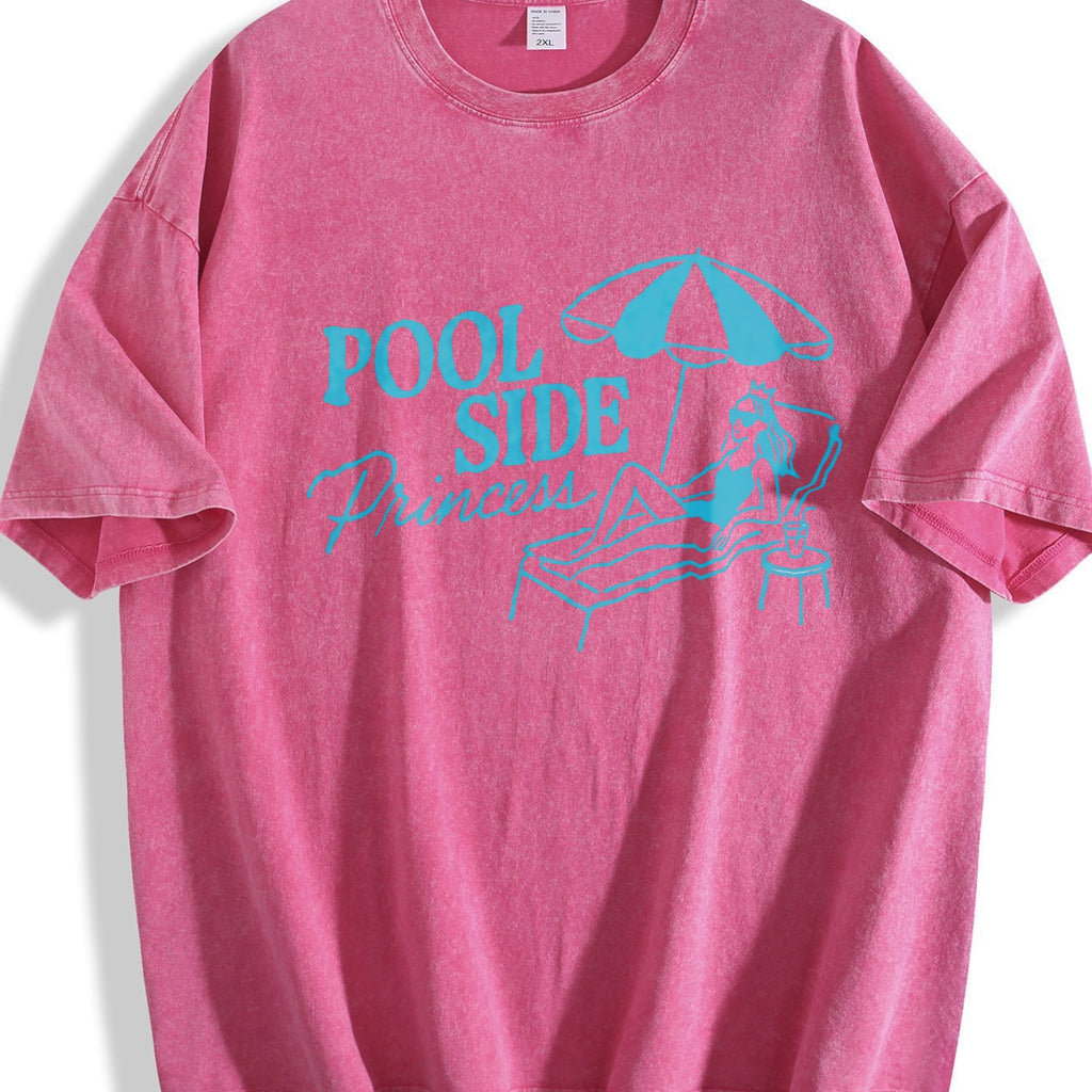 Pool Side Princess Vintage Washed T-Shirt product image 7