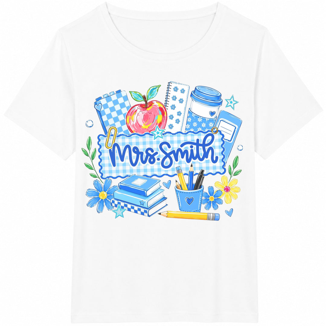 Teacher Name Cotton T-Shirt product image 2