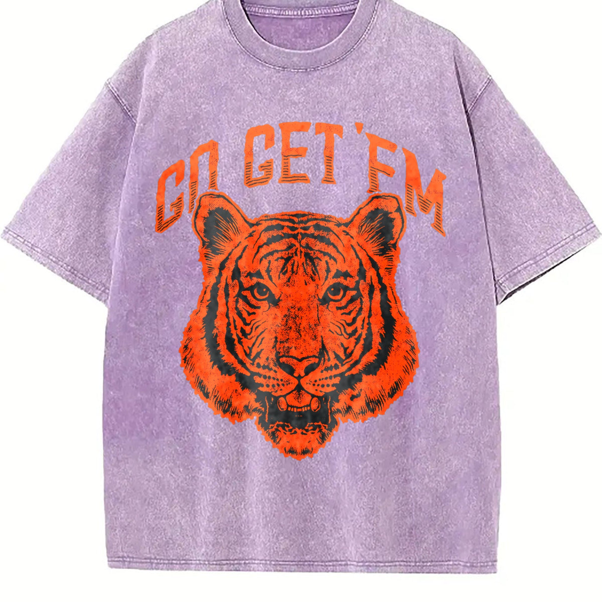 Go Get Em Tiger Funny Motivational Big Cat Cute Vintage product image 6