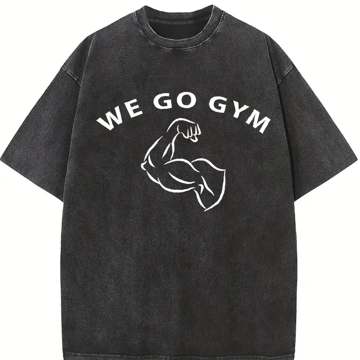 Gym Motivation Vintage Washed T-Shirt product image 2