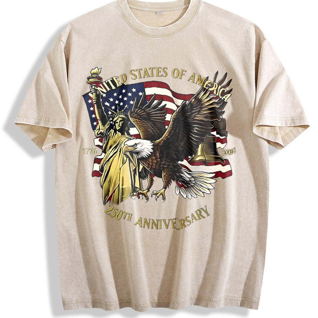 Statue Of Liberty Bald Eagle USA 250th Anniversary Vintage product image 1