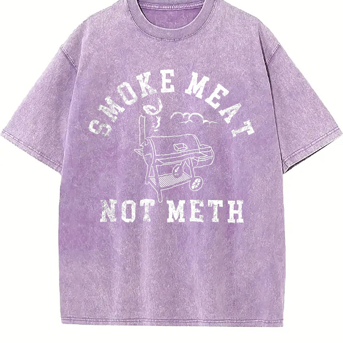 Smoke Meat Not Meth Funny Barbeque Cooking Grilling Vintage product image 6