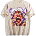 Funny Cartoon Face Vintage Washed T-Shirt product image 1