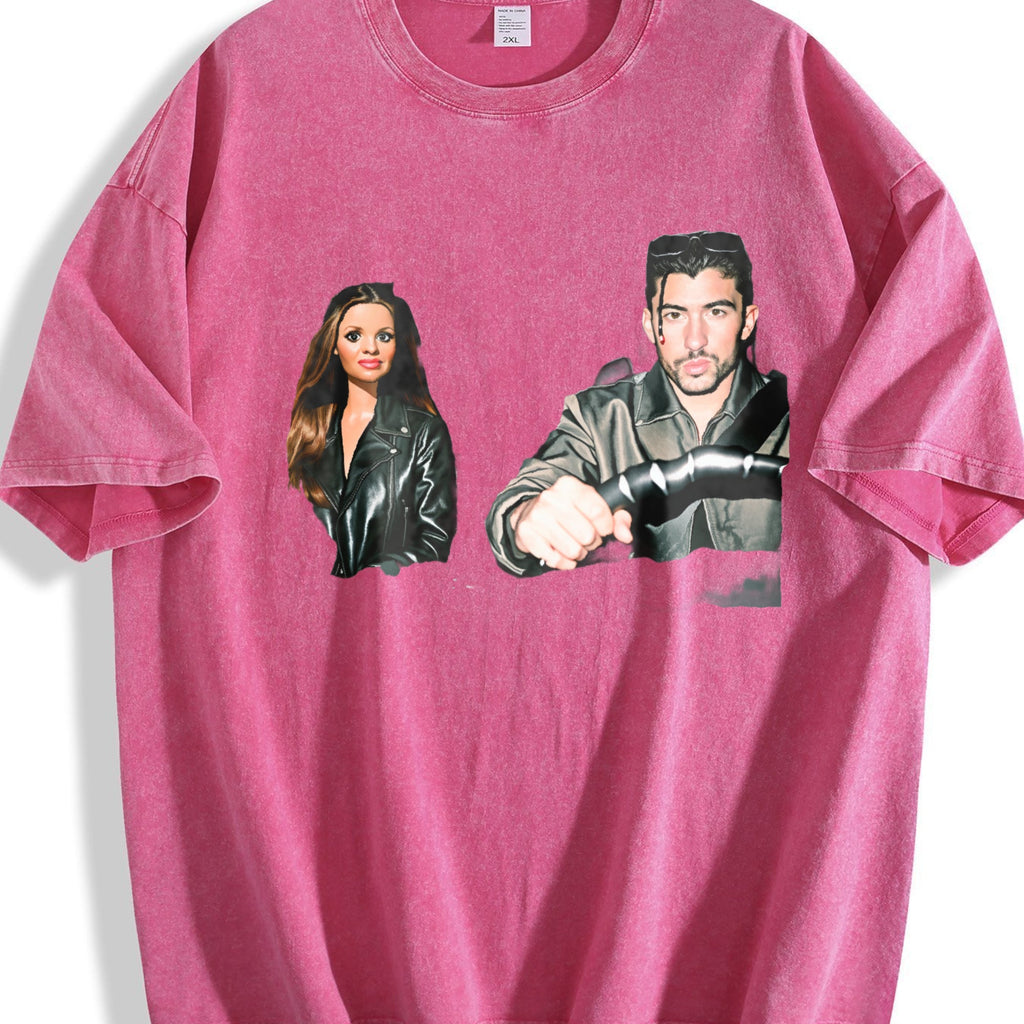 Dolls on a Road Trip Vintage Washed T-Shirt product image 7