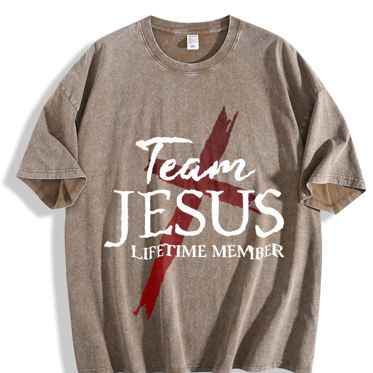 100 Christian God Faith Lifetime Member Team Jesus Vintage product image 3