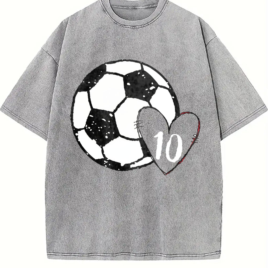 Global Soccer Fan Vintage Washed T-Shirt product image 5