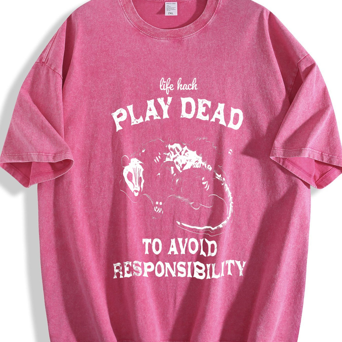 Funny Life Hack Play Dead To Avoid Responsibility Vintage product image 7