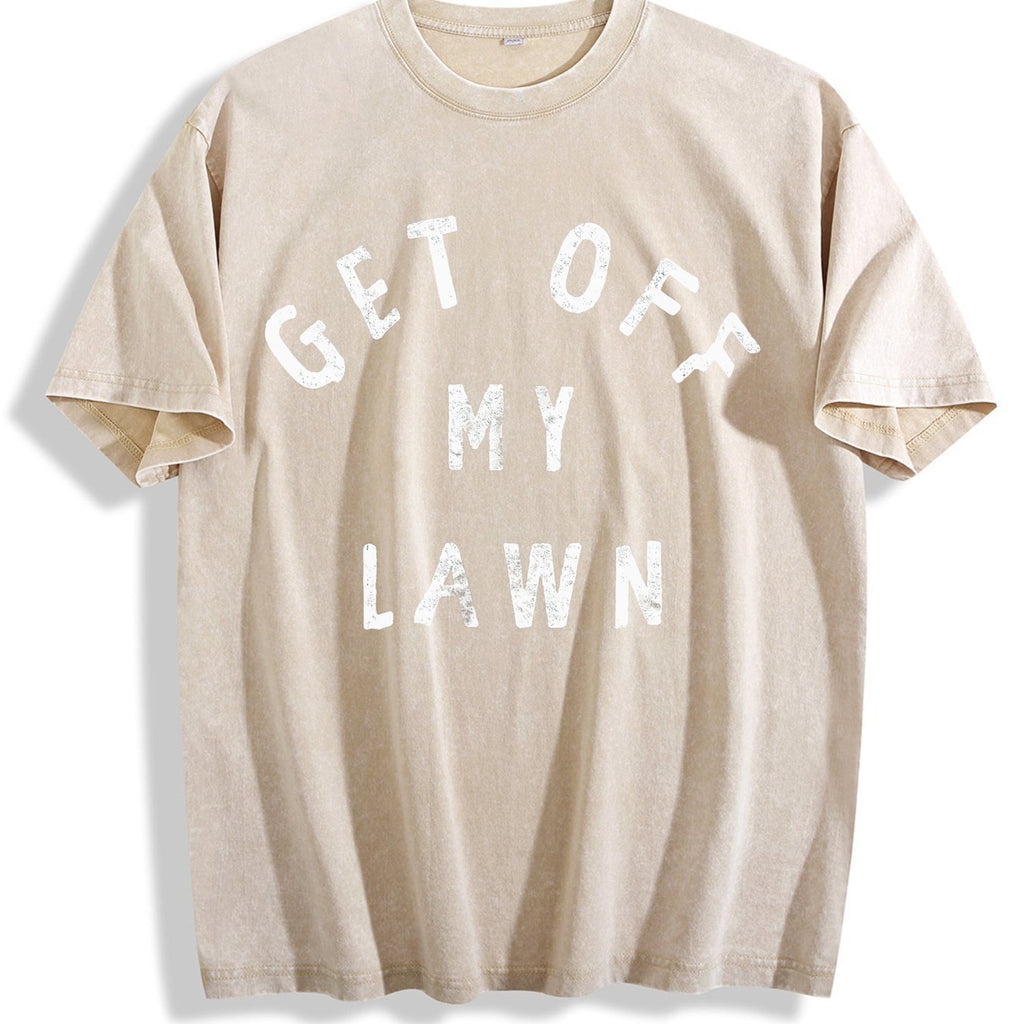 Get Off My Lawn Funny Sarcastic Mowed Yard Warning Joke product image 1