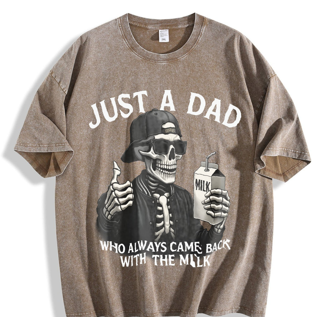 Funny Dad Vintage Washed T-Shirt product image 3