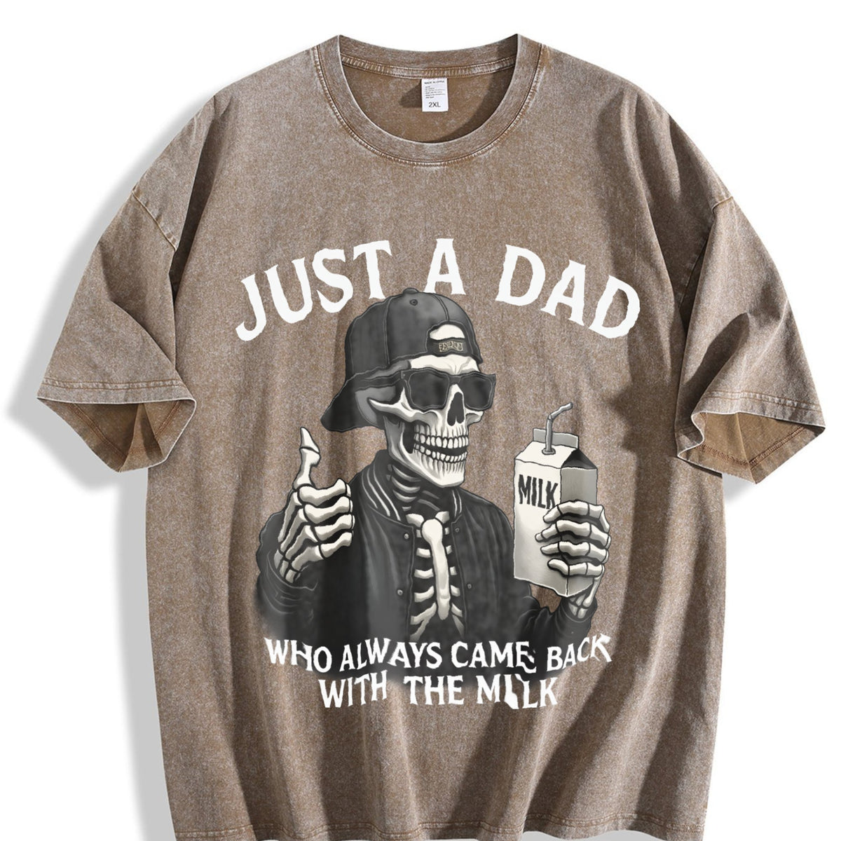 Funny Dad Vintage Washed T-Shirt product image 3