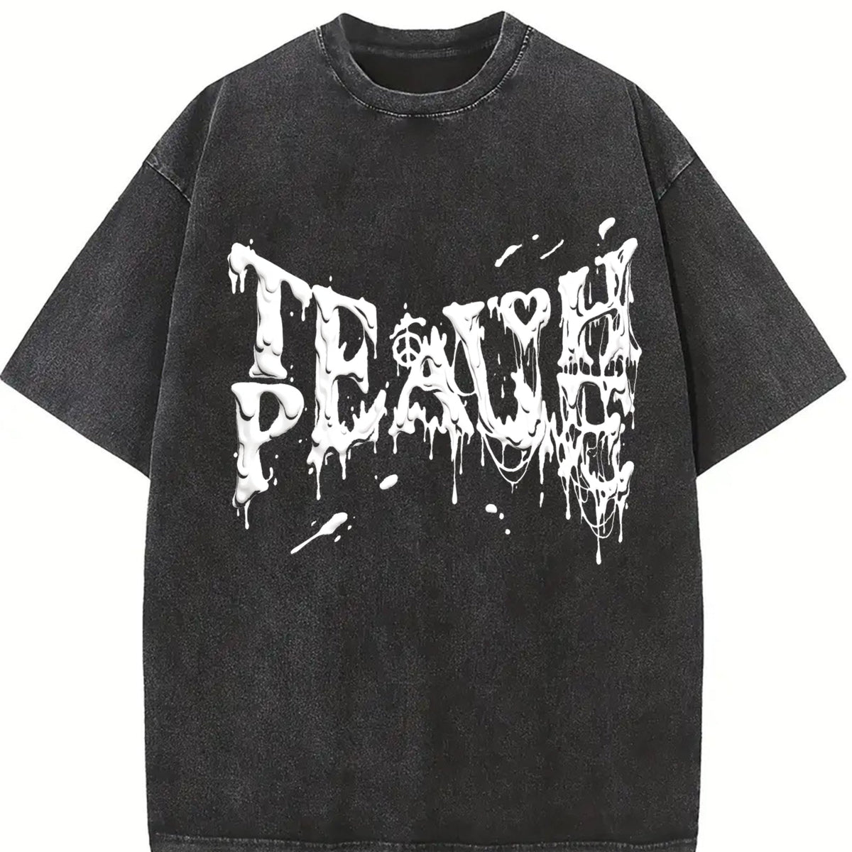 Teach Peace 100 Y2K Boxy Aesthetic Summer Vibes Vintage product image 2