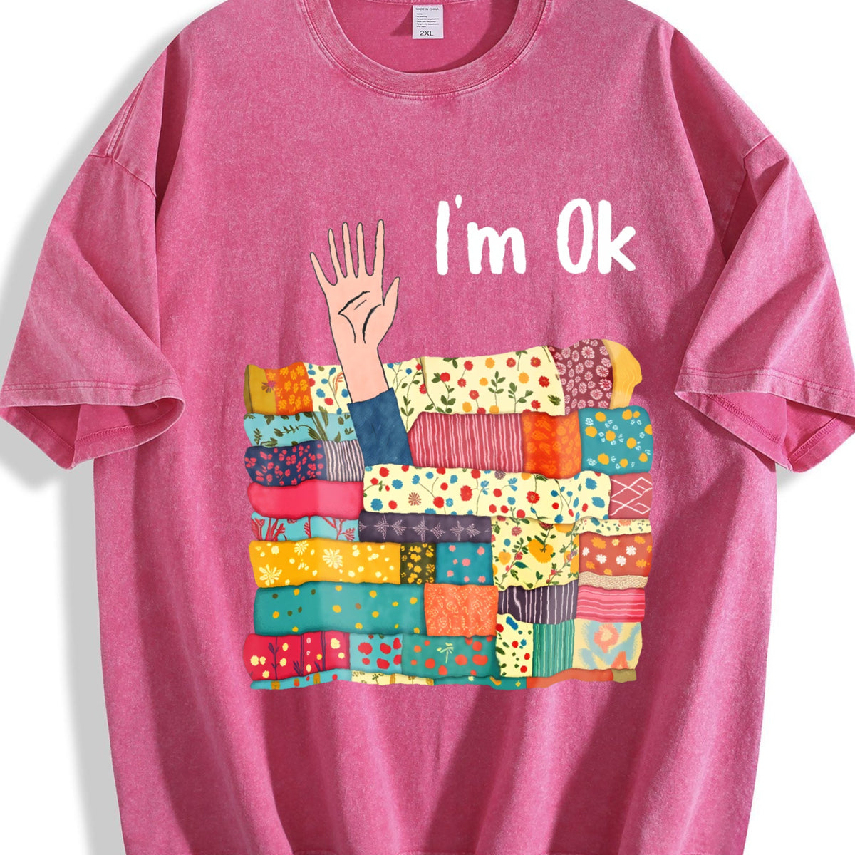 Funny Sewing Vintage Washed T-Shirt product image 7