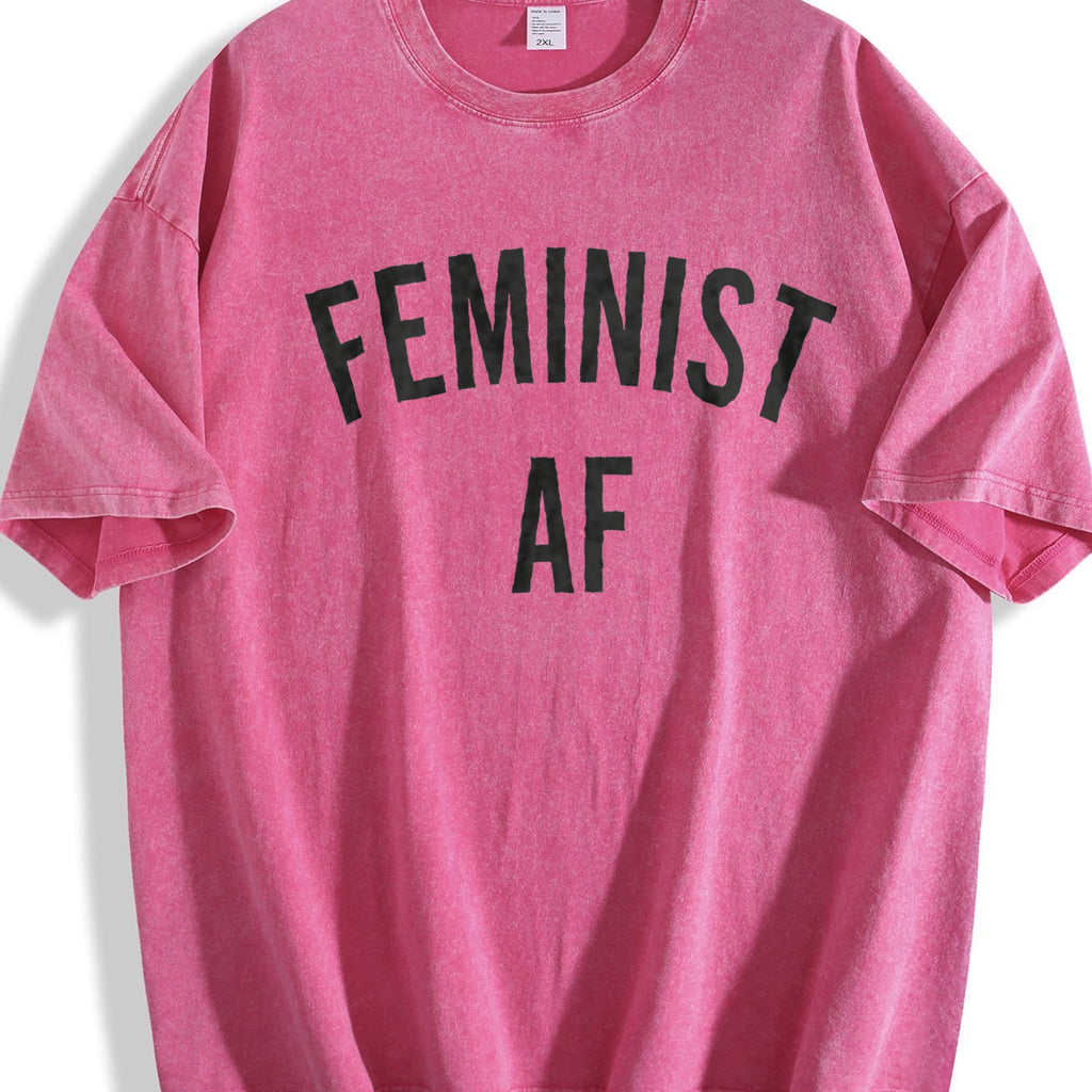 Feminist Af Vintage Washed T-Shirt product image 7
