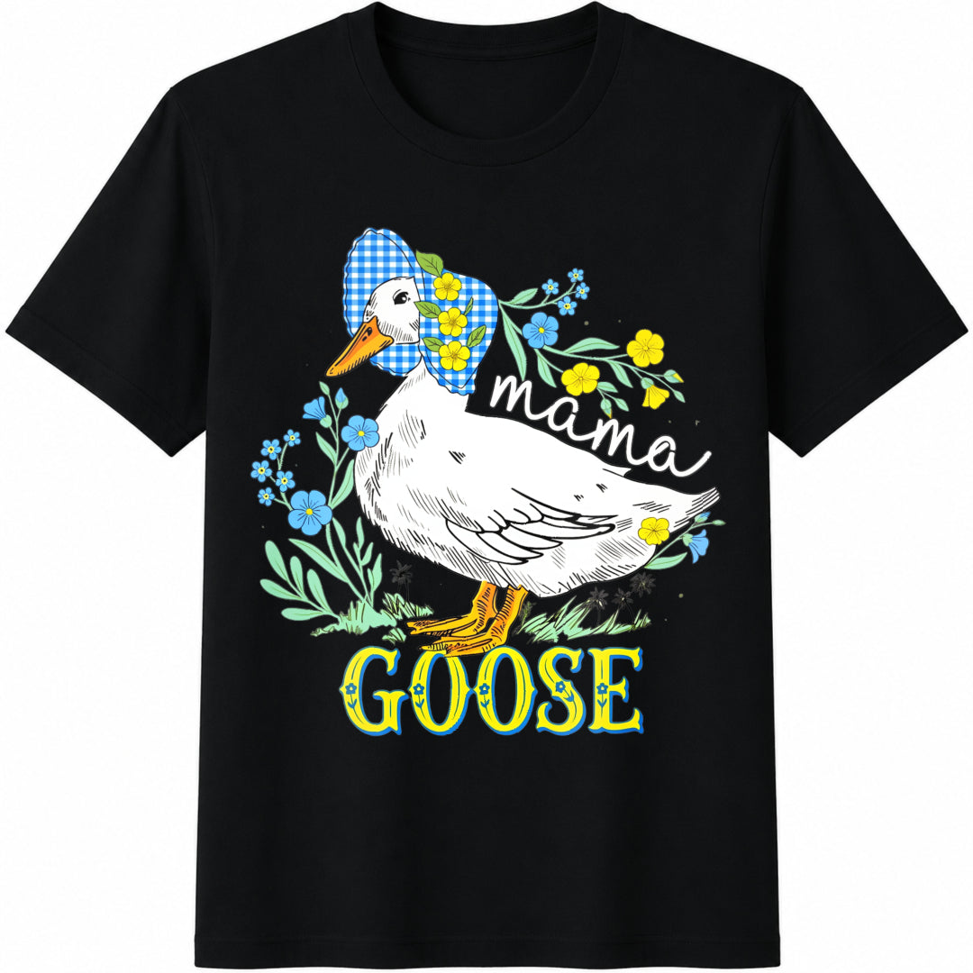 One Silly Goose Mom Cotton T-Shirt product image 1