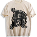 Wizard Hat Letter R Vintage Washed T-Shirt