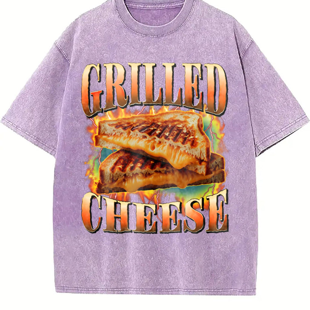 Grilled Cheese Vintage Washed T-Shirt product image 6