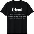 Friend Definition Cotton T-Shirt product image 1