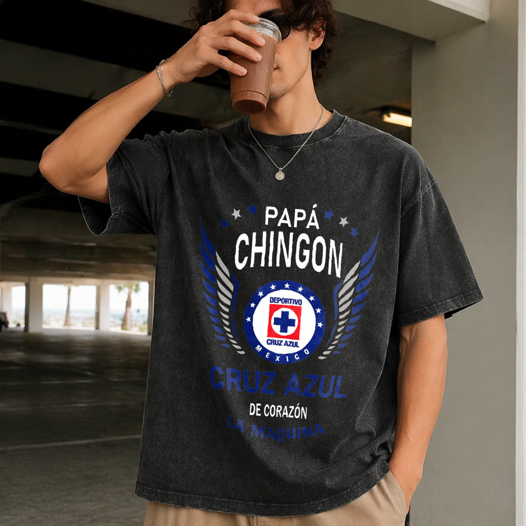 Papa Chingon Cruz Azul Mexican LA Maquina Soccer Fan product image 9