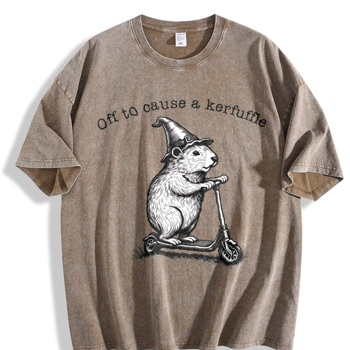 Off To Cause A Kerfuffle Vintage Washed T-Shirt product image 3