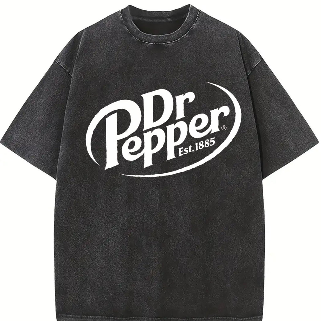 Dr Pepper Est 1885 - A Timeless Vintage Washed T-Shirt product image 2