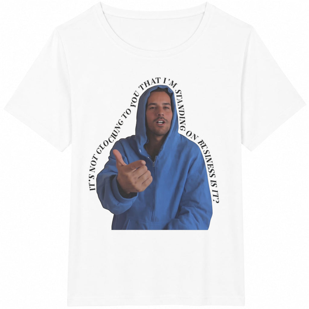 It's Not Clocking To You Cotton T-Shirt product image 2