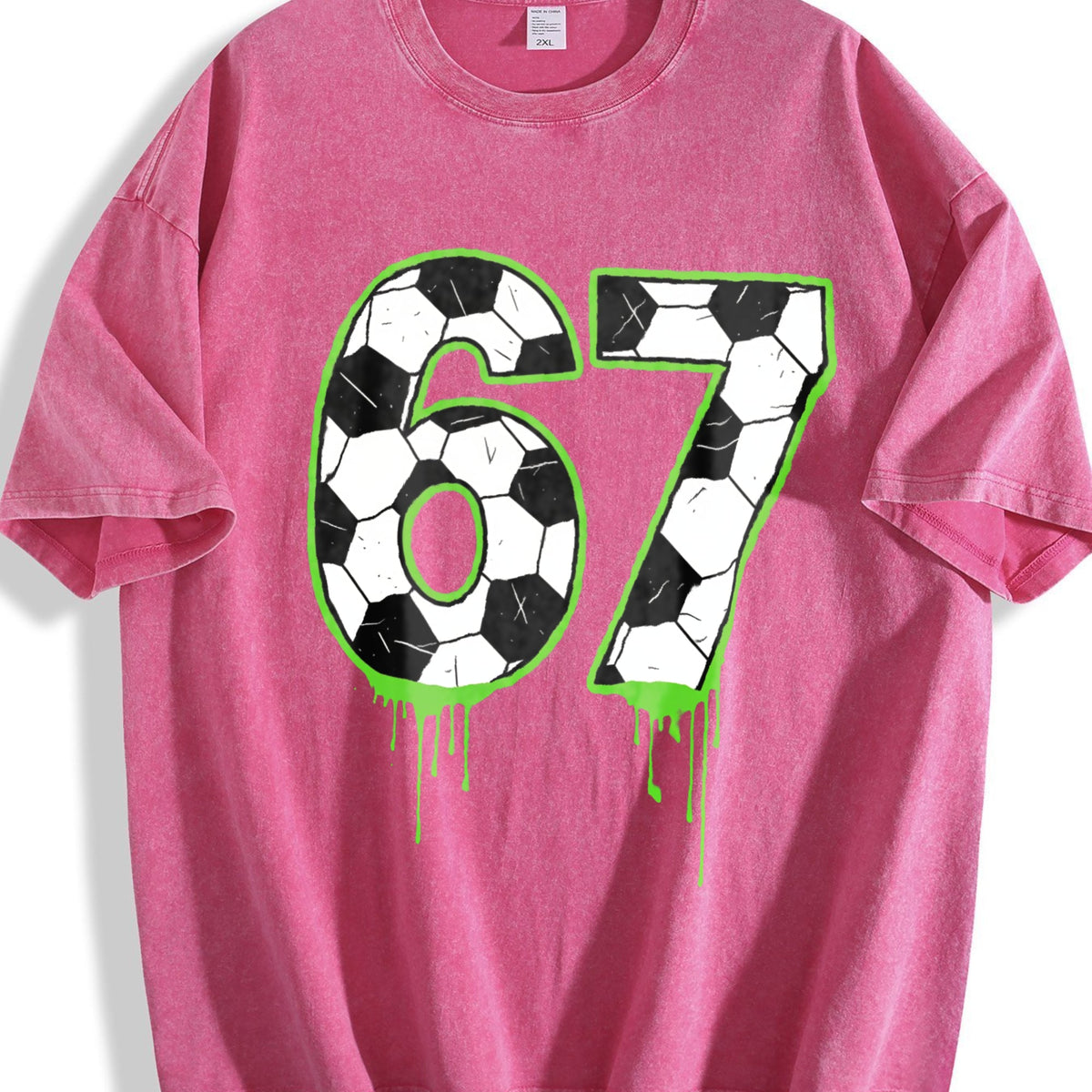 Global Soccer Fan Vintage Washed T-Shirt product image 7