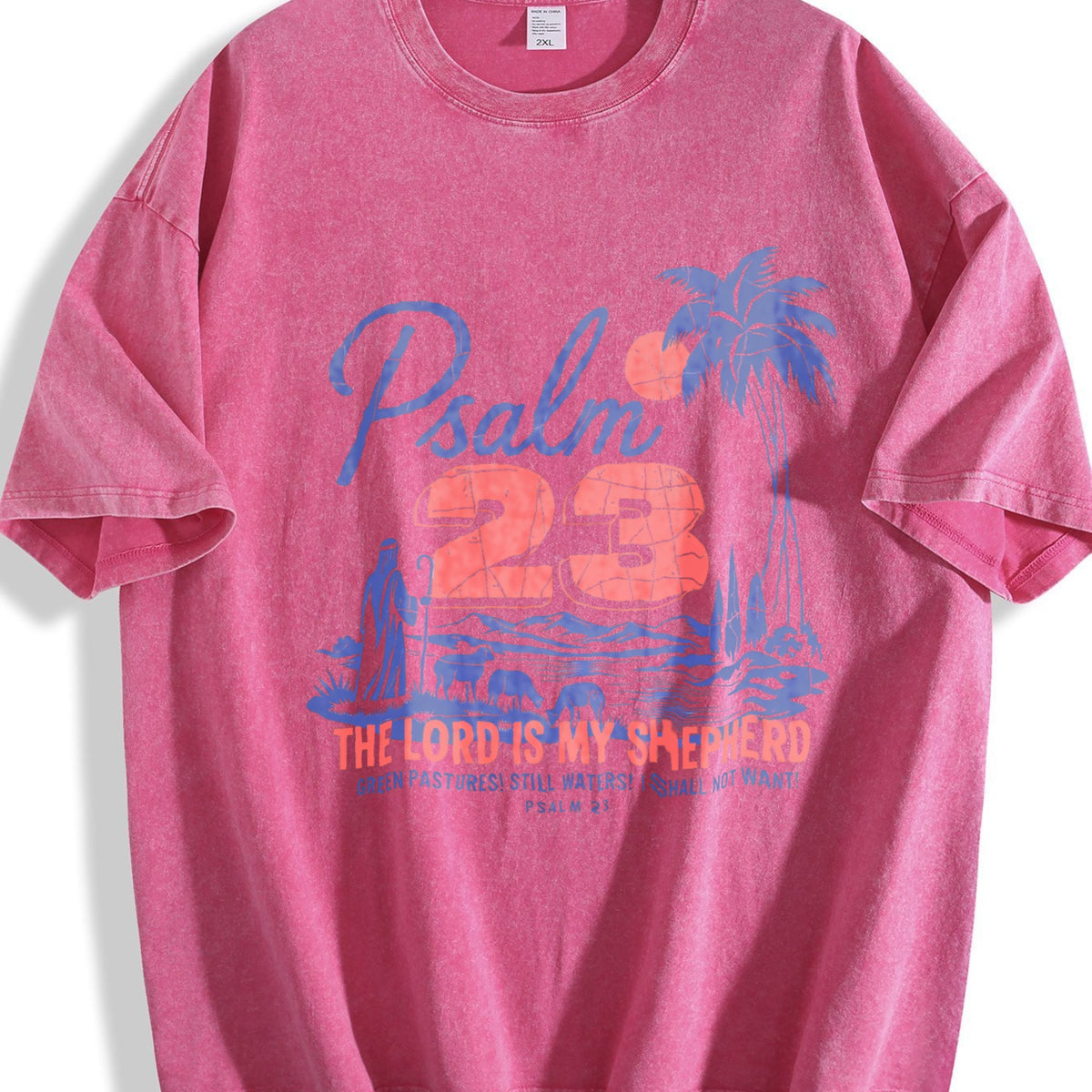 Psalm 23 The Lord Is My Shepherd Christian Faith Vintage product image 7
