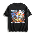 WTF Is A Kilometer Funny Patriotic USA Eagle American Meme product image 1