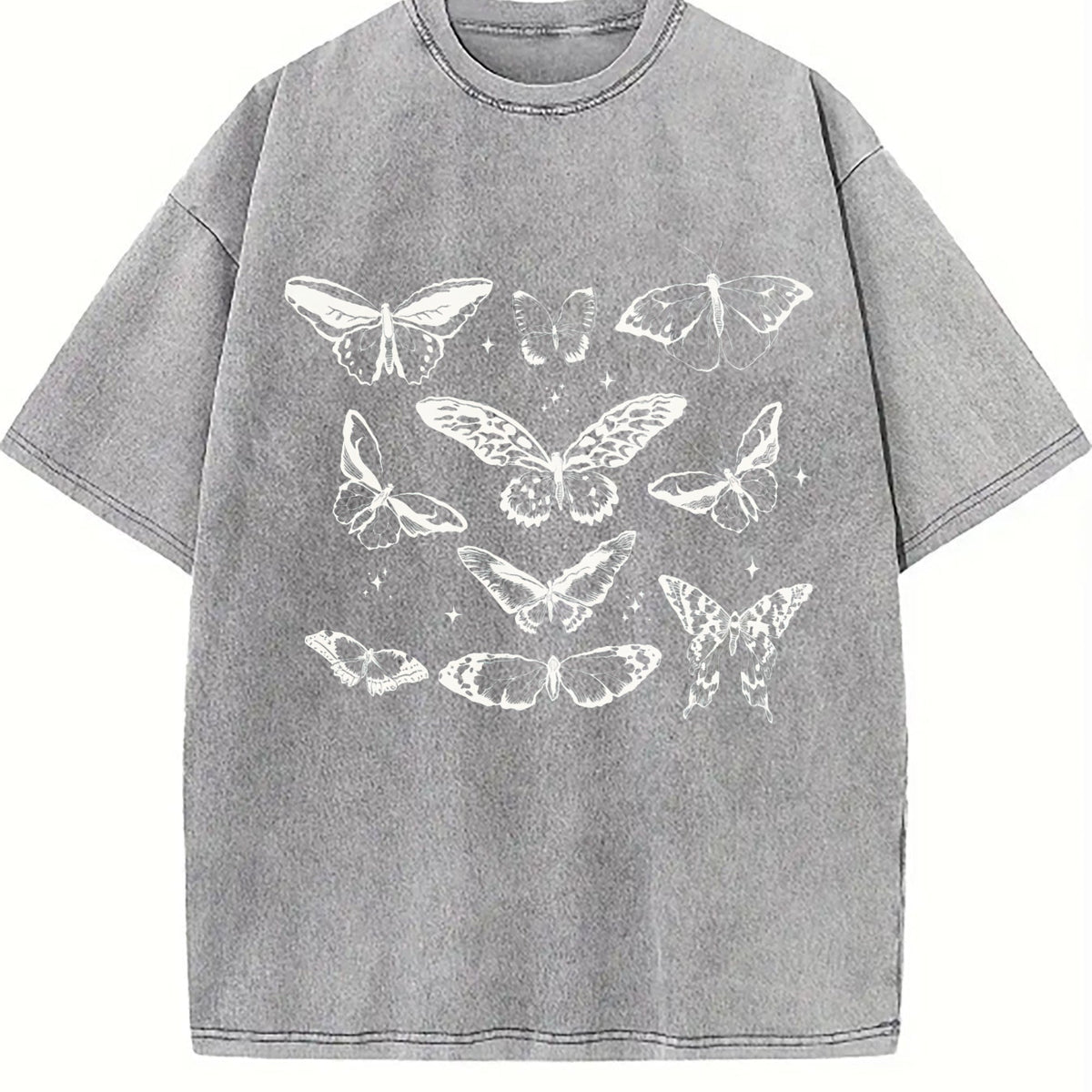 Butterfly 90s Vintage Washed T-Shirt product image 5