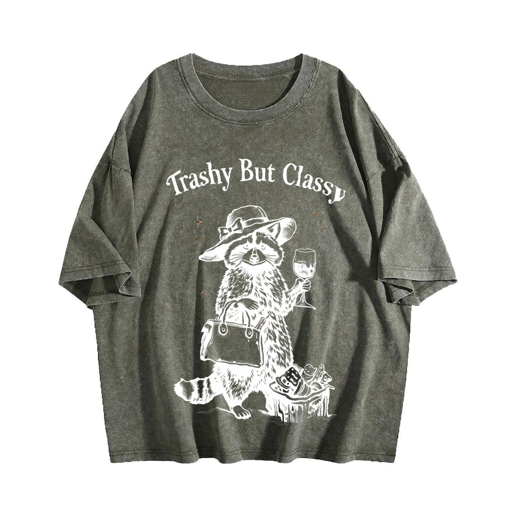 Trashy But Classy Raccoon Funny Animal Cute Trash Panda product image 4