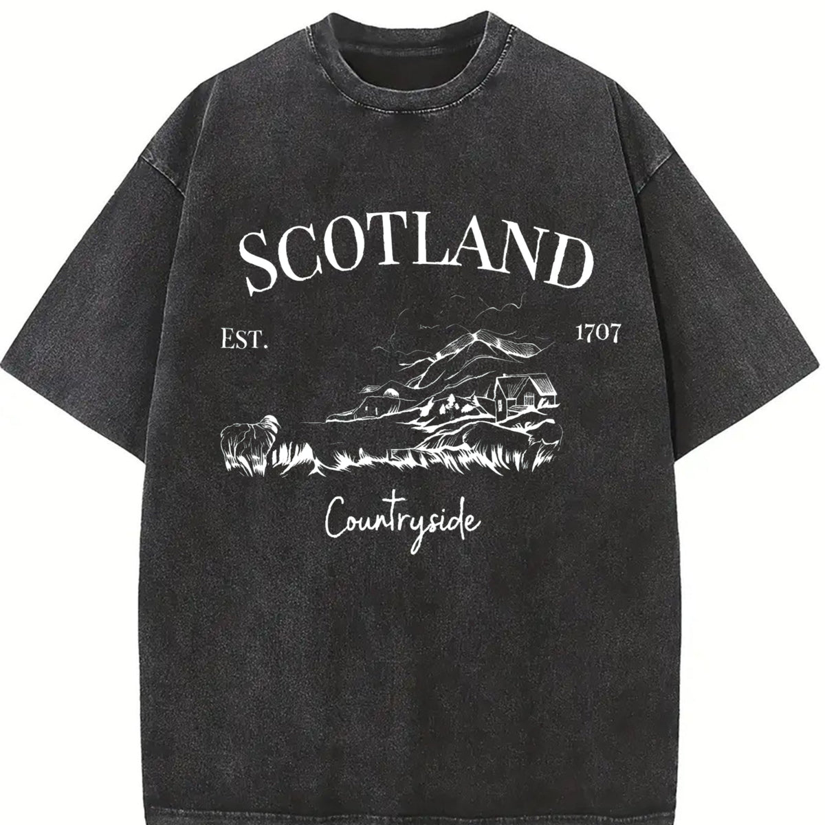 Scotland Vintage Washed T-Shirt product image 2