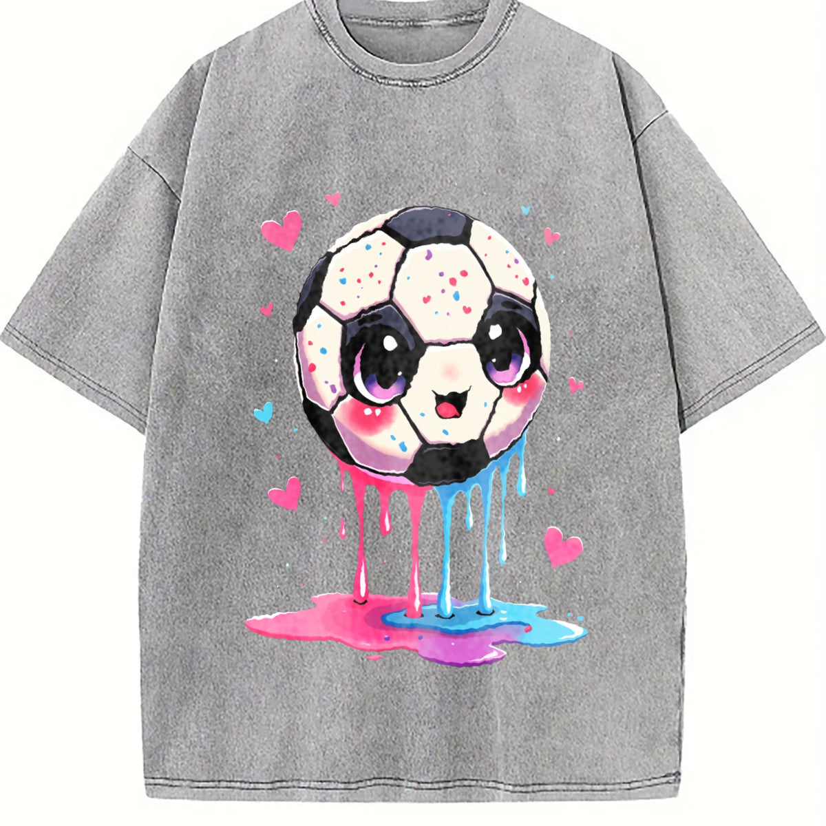 Global Soccer Fan Vintage Washed T-Shirt product image 5