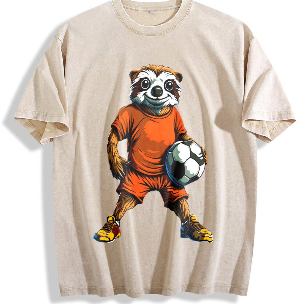 Global Soccer Fan Vintage Washed T-Shirt product image 1