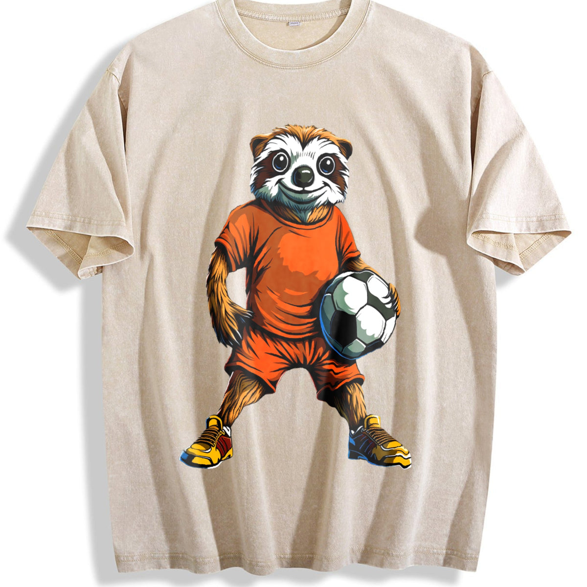 Global Soccer Fan Vintage Washed T-Shirt product image 1