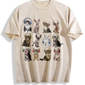 Cats Headphone Vintage Washed T-Shirt product image 1