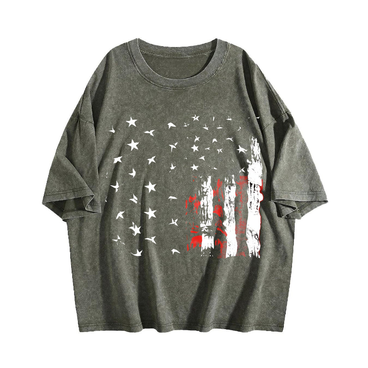 Revival American Flag Ink Sand- Feel Relaxed Pre-shrunk product image 4