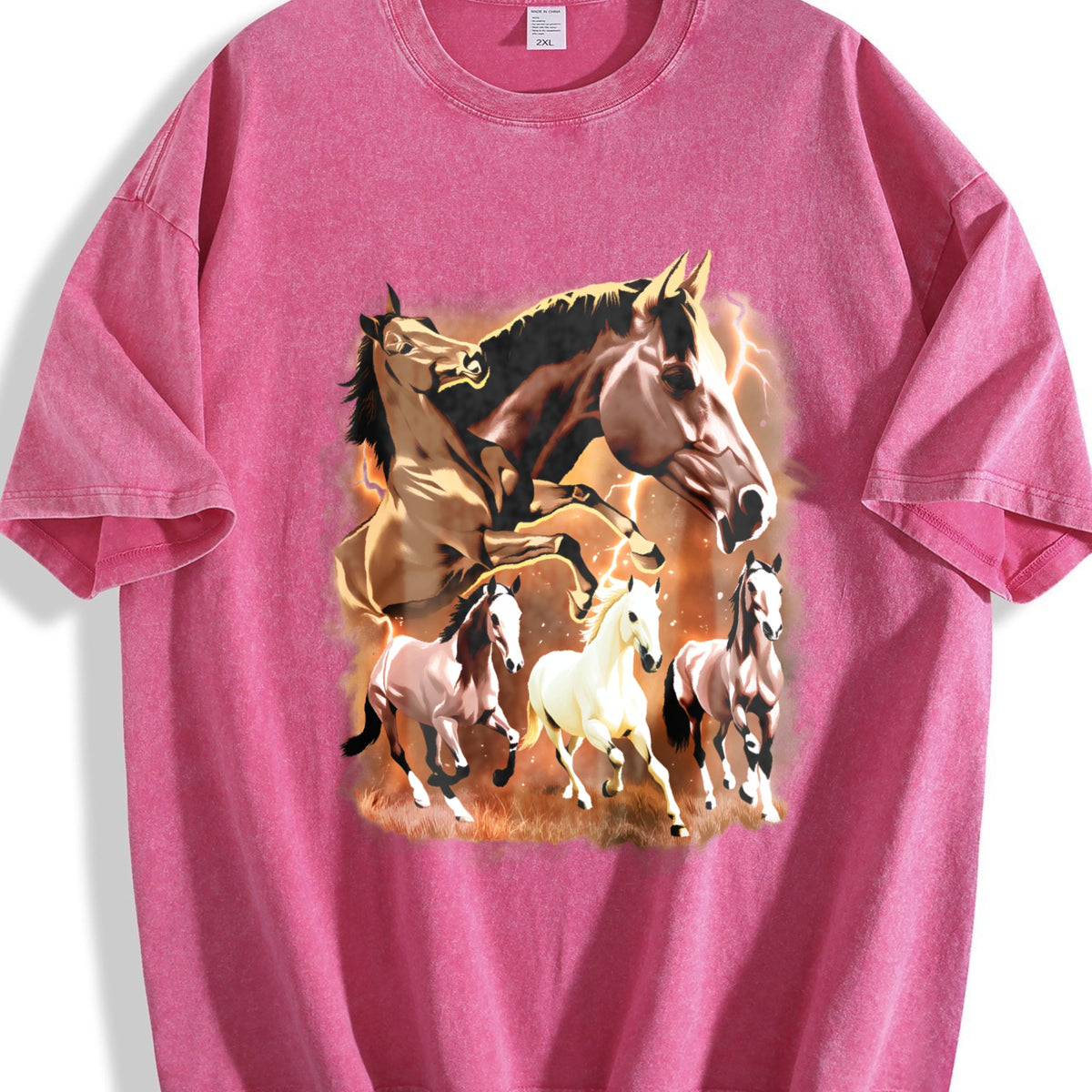 Wild Horses Vintage Washed T-Shirt product image 7
