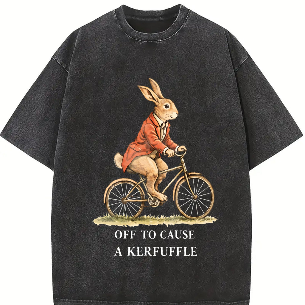 Rabbit Vintage Washed T-Shirt product image 2
