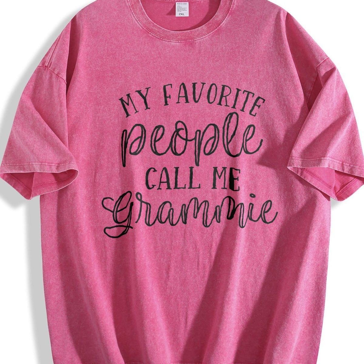 My Favorite People Call Me Grammie Vintage Washed T-Shirt product image 7