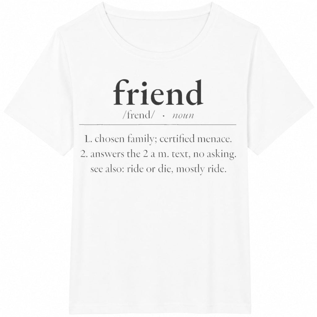 Friend Definition Cotton T-Shirt product image 2