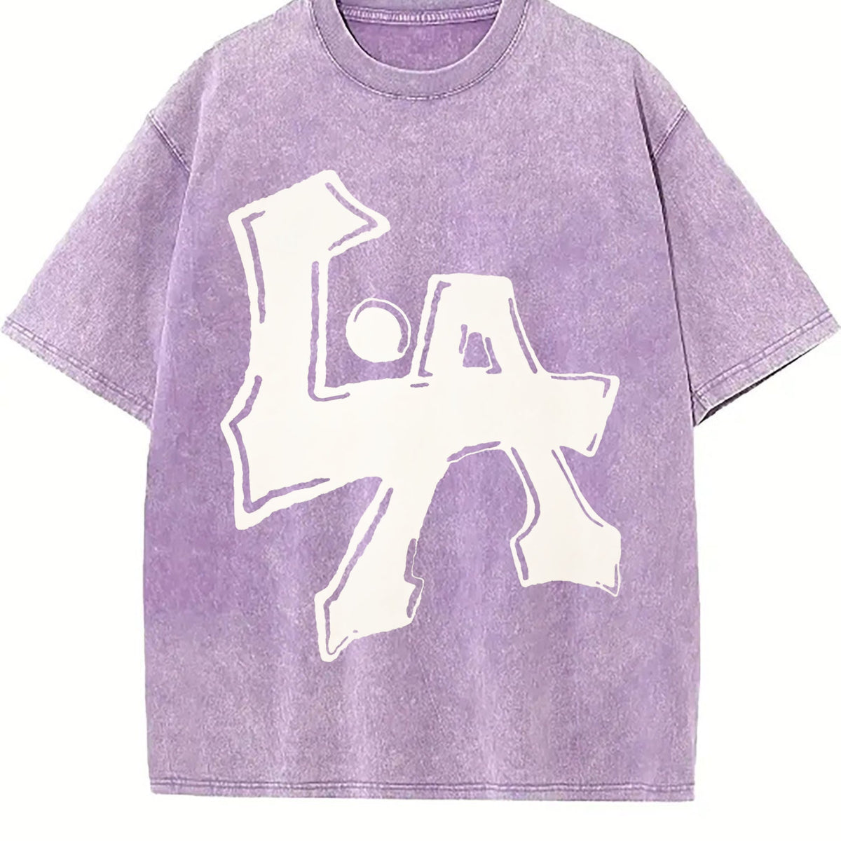 LA Flowers To Make Old Vintage Washed T-Shirt product image 6