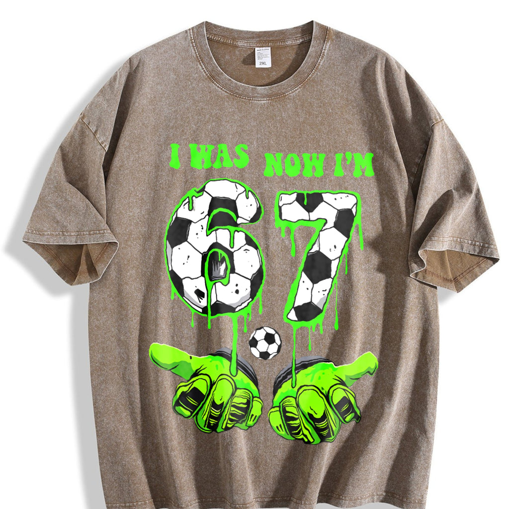 Global Soccer Fan Vintage Washed T-Shirt product image 3